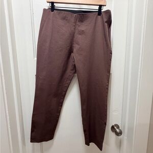 A New Day Brown Pull-On Pants – Size 12 – Elastic Waist – NWOT